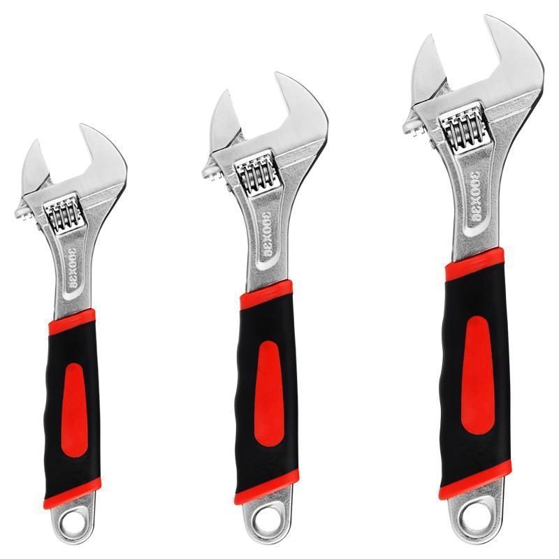 Los fabricantes de llaves suministran llave ajustable placa ajustable llave de herramientas de hardware