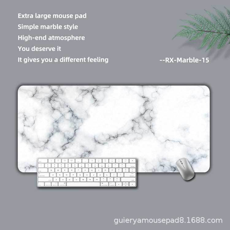 Alfombrilla de ratón con diseño de mármol estilo nórdico, antideslizante, ideal para oficina o escritorio