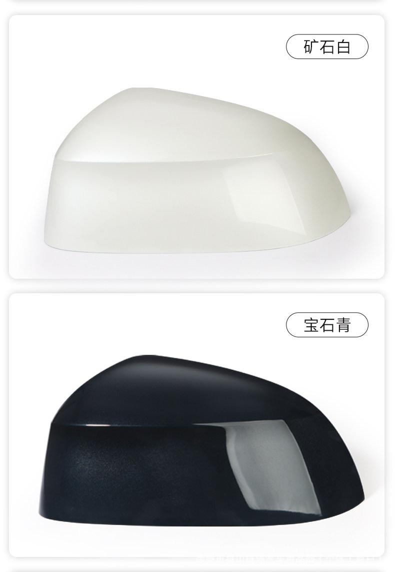 Suitable for Bmw Ix3 Rearview Mirror Housing 20-24 Models, Reversing Mirror Lens, Turn Signal Light, Exterior Mirror Frame, Bottom Shell Cover