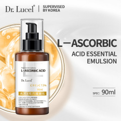 Japanese and Korean DR L-VC Essence Milk 7.5% brightens skin tone, fades acne marks, rejuvenates niacinamide source factory wholesale