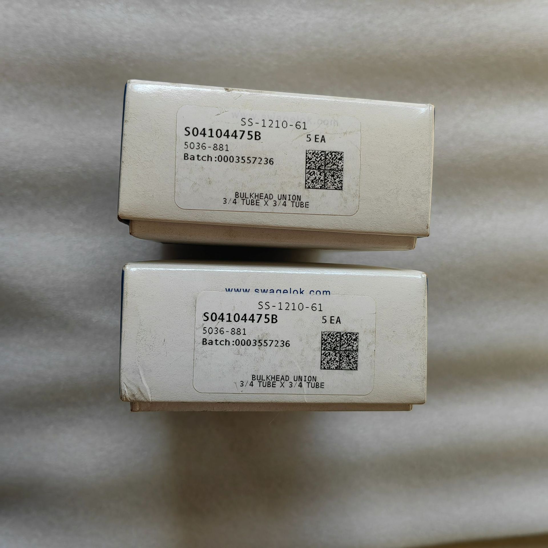 SS-1210-61世伟洛克Swagelok穿板联合接头，3/4 in.不锈钢卡套管