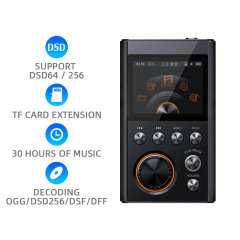 DSF DSD DFF 24bitロスレスハードデコードミュージックプレーヤーポータブルウォークマンウォークマン