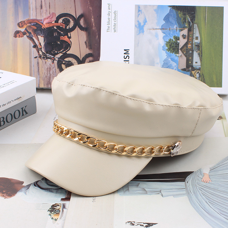 Ring chain beige