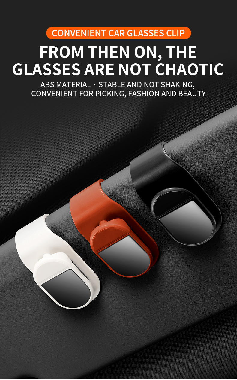 New car glasses clip car multifunctional sun visor clip bill coin storage sunglasses bracket sunglasses