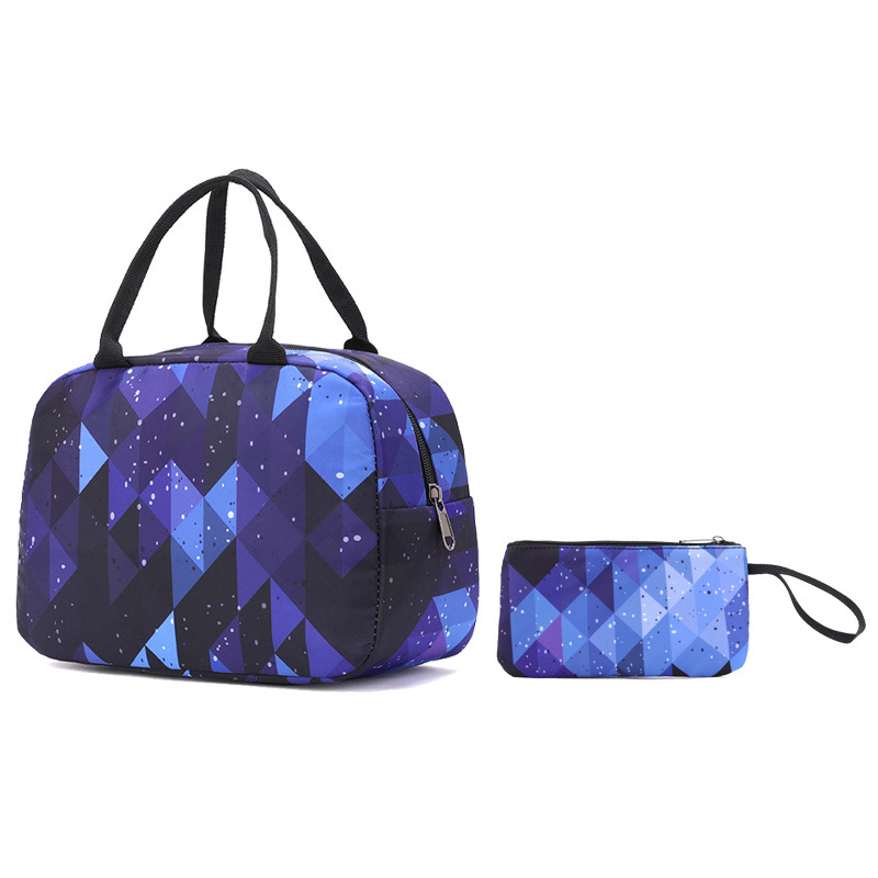 Peces naturales nueva mochila trolley conjunto de tres piezas estudiante de la escuela primaria hombres y mujeres de gran capacidad mochila de moda entrega popular