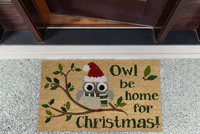 Care, Avtomobil döşəmə paspasları - christmas-eve-5-4060cm