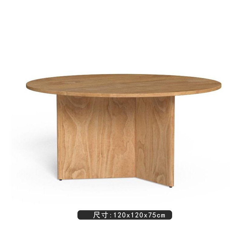 Mesa redonda de teca 1,2 m