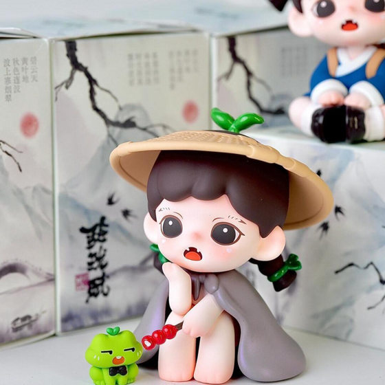 Three Generation Zoraa Linglong Fu Series Blind Box TNTSPACE New Baby zoraa3 Generation Trendy Play Hand-made Toys