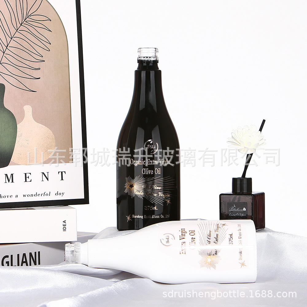 批发酒瓶白酒瓶红酒瓶密封分装酒瓶375ml洋酒瓶 威士忌玻璃空瓶