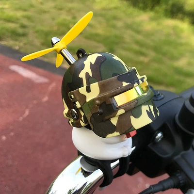 Car ornaments Electric Battery Car Decoration - strap-style-yellow-bamboo-army-green-level-3-head-kitten