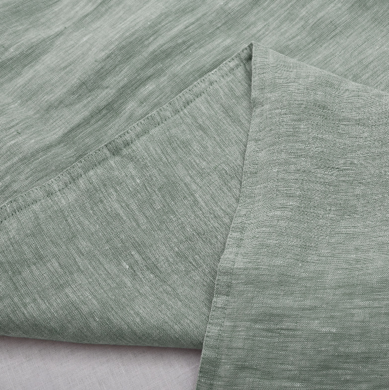 린넨 민트 그레이 그린(선염)