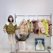 童装尾款清货冬季童装拿货洋气中大童羽绒服工厂拿货批童装史努比