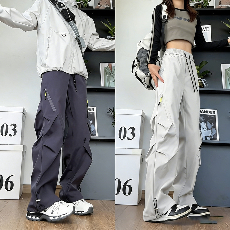 2026 Autumn Pants Workwear Pants Trendy Three-Proof Tactical Pants Men's Loose Fit Large Size Versatile Straight-Leg Casual Pants Men 2026 Autumn Pants Workwear Pants Trendy Three-Proof Tactical Pants Men's Loose Fit Large Size Versatile Straight-Leg Casual Pants Men