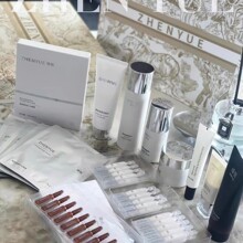 瑧悦次抛精华vc精华啫喱霜不倒霜色素溶解液水乳霜定肤霜清洁面膜