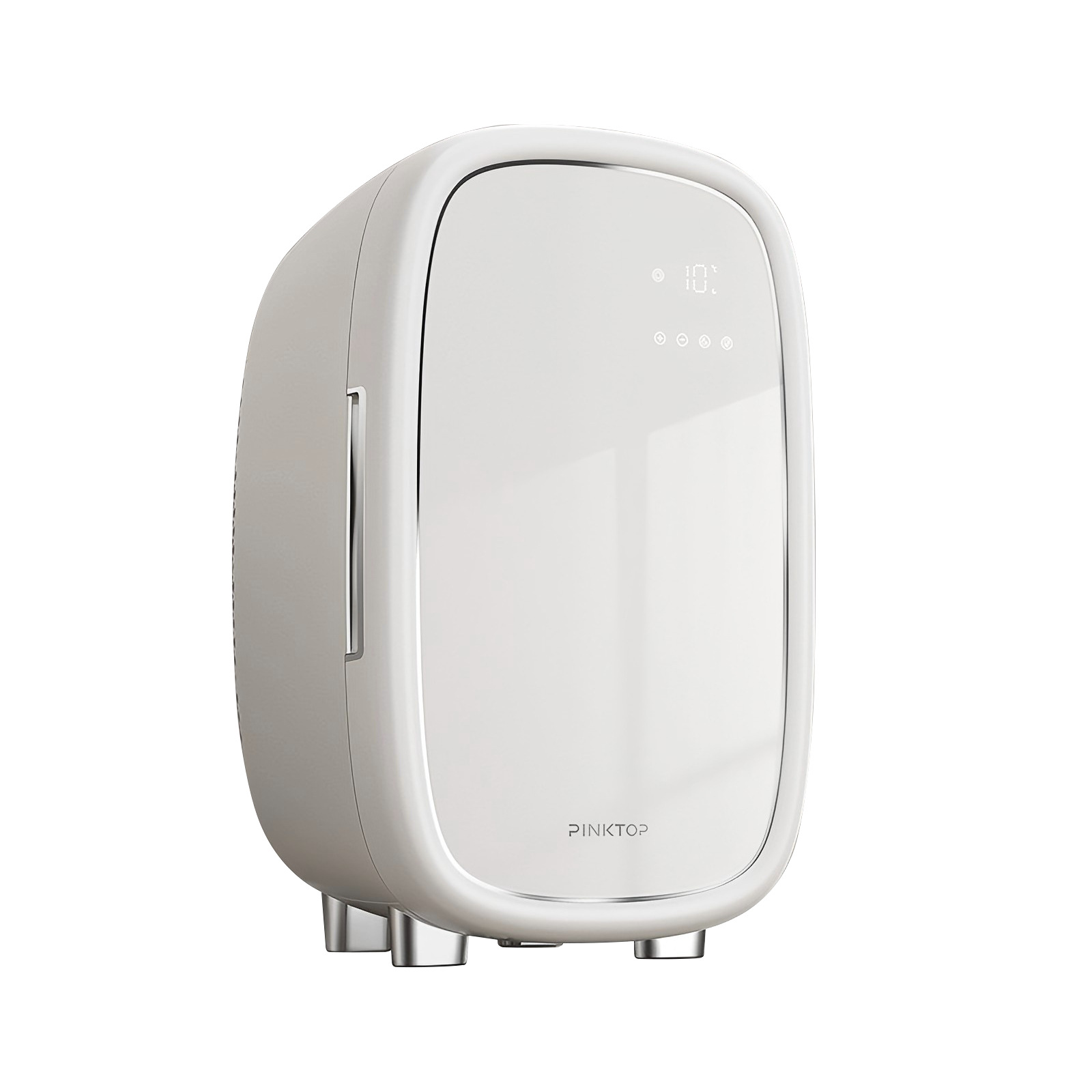 Procesamiento personalizado 25L inteligente temperatura constante refrigerador cosmético dormitorio hogar belleza refrigerador LED táctil de gran capacidad