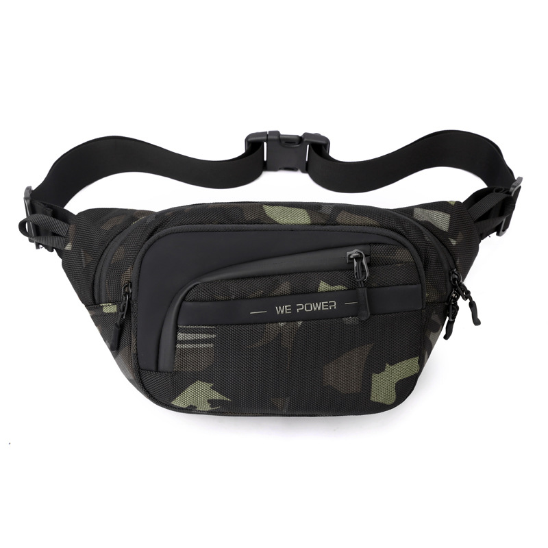 WEPOWER nueva moda transfronteriza bolso de la cintura de los hombres de la moda simple hombro bolsa de mensajero de cercanías bolsa de pecho al aire libre