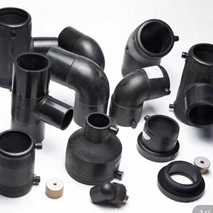 Wholesale PE electrofusion pipe fittings electrofusion sleeve electrofusion large and small head electrofusion tee electrofusion elbow flange head pipe cap