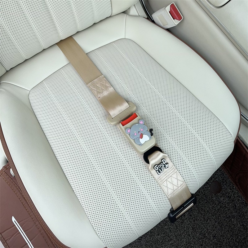Katong – Car seat belt Anti-Strangling for Pregnant - three-point-anti-strangling-seatbelt-beige-rat