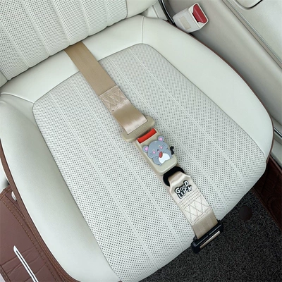 Car seat belt Women to Prevent Belly Strangulation, Car - three-point-anti-strangle-safety-belt-beige-zimou