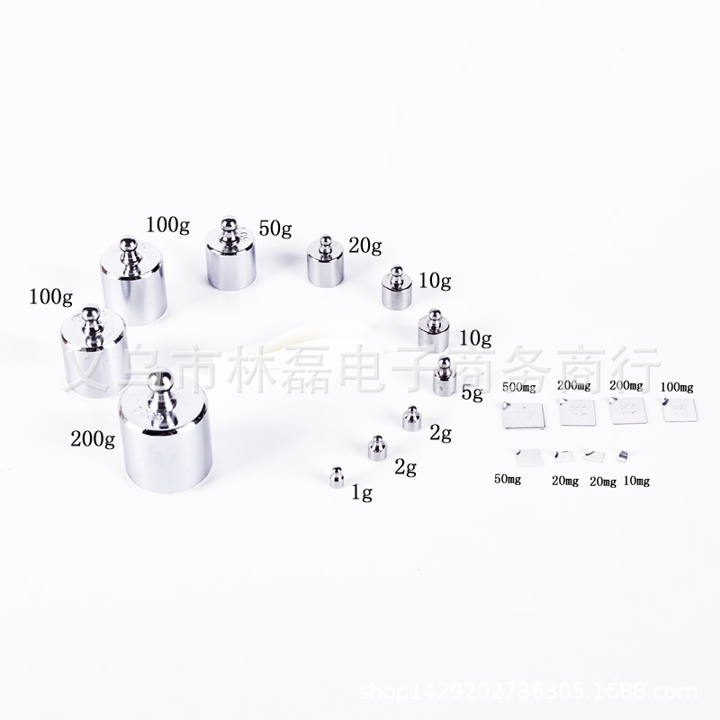 500g物理套装砝码-3