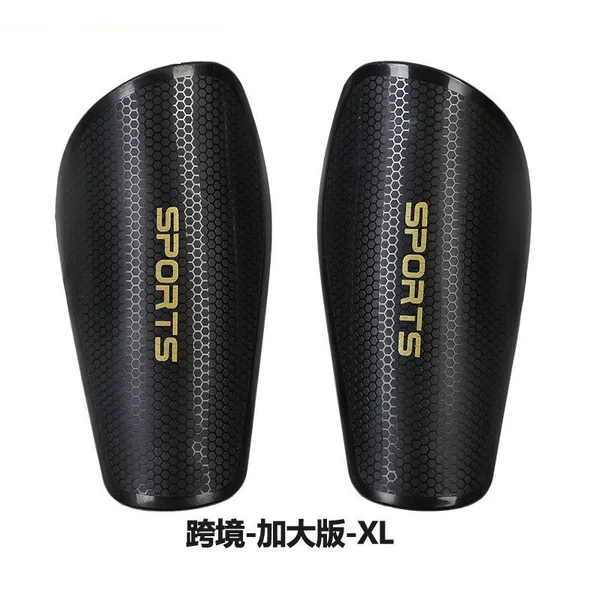 Cross-Border Plus Size Football Shin Guards Adult Shin Guards Thickeneded Double-Layer Insert Type Foot Guards Calf Protection Equipment