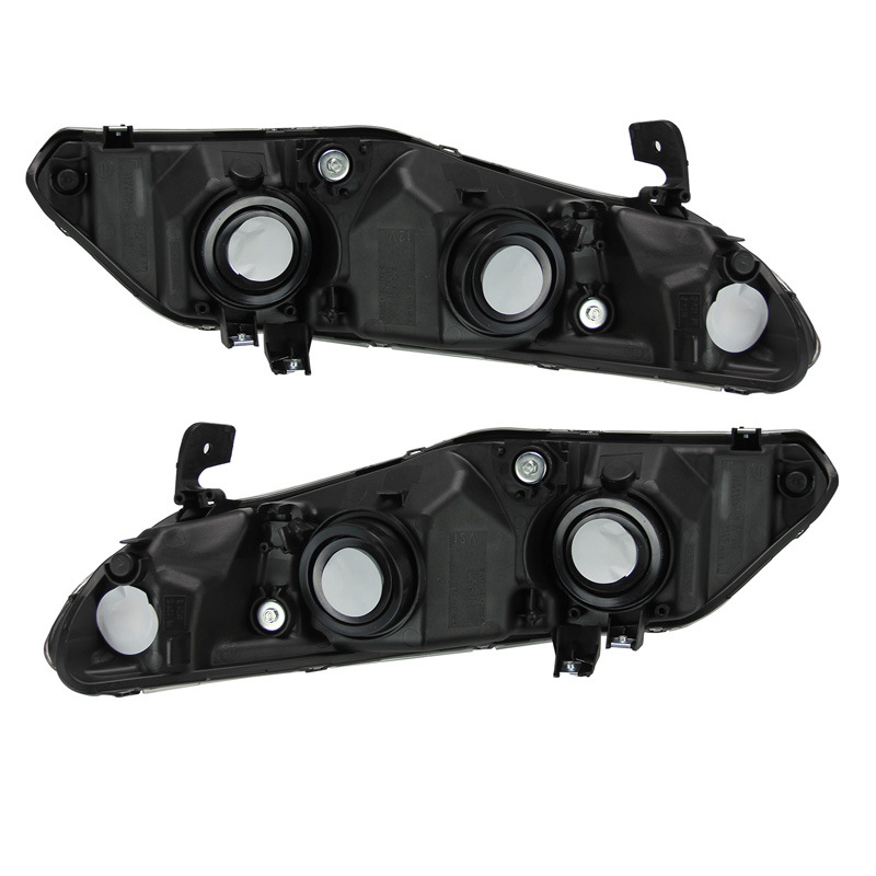 Adecuado para Honda Civic06-11 semi-Montaje Estándar Americano faro cívico original coche negro faro