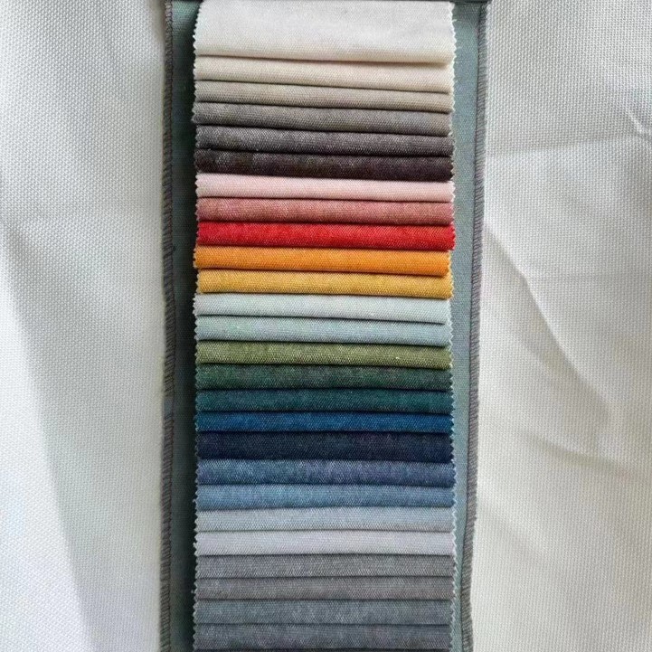 Sofá de tela estilo crema, sofá simple de algodón y lino para sala de estar, sofá nórdico para el hogar, sofá de nube con bloque de tofu, muebles de Foshan