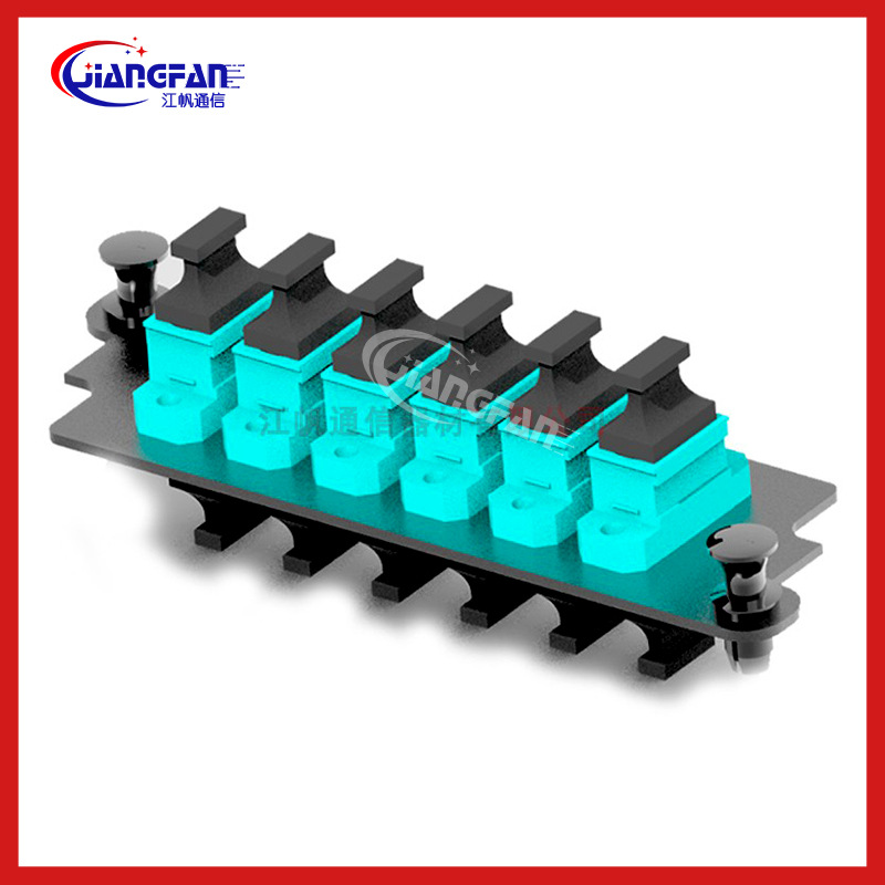 MPO/MTP/LC/SC光纤适配器金属面板 ODF分线箱 48芯配线架遮蔽挡板