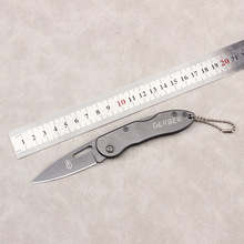 GERBER贝尔X-32灰钛不锈钢折叠刀便携折叠刀观裳刀具随身钥匙小刀