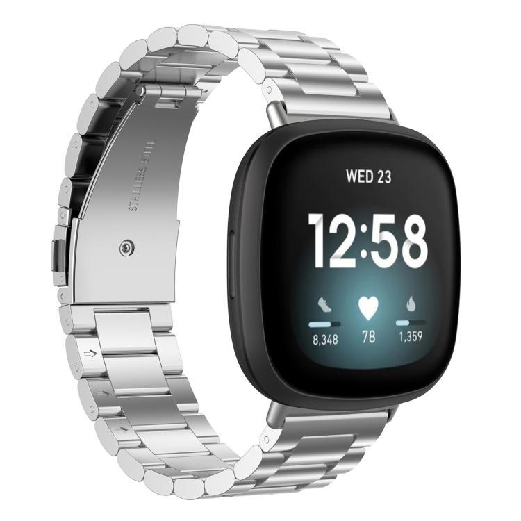 xDfind Tres pulseras metálicas rápidas para Fitbit Charge 6 / 5 / Fitbit Inspire 3 / Fit