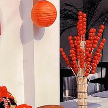 新年装饰品仿真冰糖葫芦串摆件美陈道具春节过年网红氛围场景布置