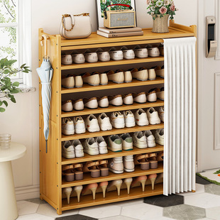 Shoe Cabinet Doorway Door Wall Dust-proof Shoe Rack Economical Multi-layer Household Storage Rack Large Capacity Dormitory Storage