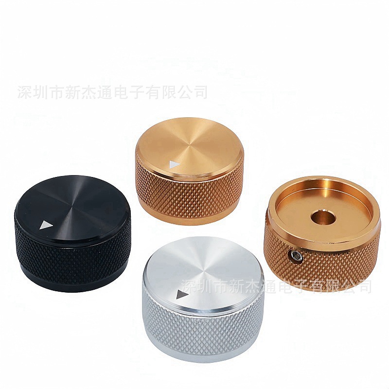 高档 实心 铝合金30X17 音响功放胆机音量调节旋钮 电位器旋钮帽|undefined
