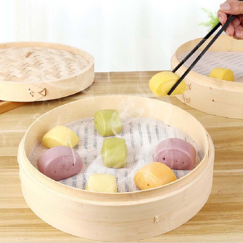 Bamboo steamer small steamer household bamboo editor large and small cage drawer steamer steamer steamer cage small flushing cooker