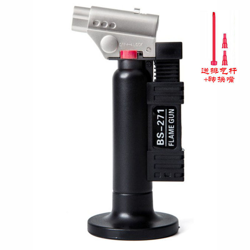 BS-271 direct flush open fire portable welding gun lighter miniature fire gun baking singling disinfection flame spray gun