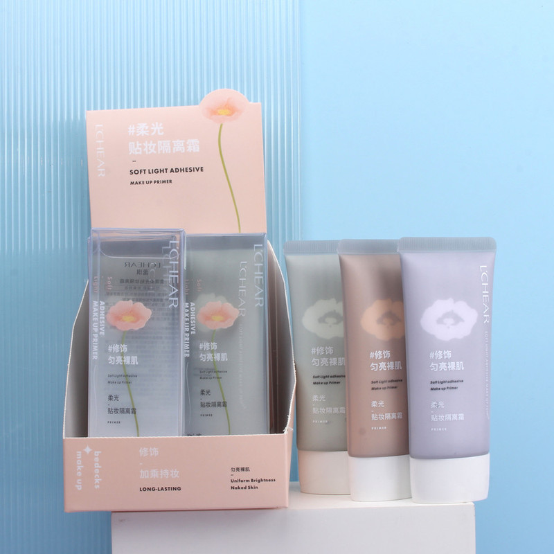 Leiqi Soft Light Patch Makeup Isolation Cream Moisturizes Silky Smooth Dressing Makeup Front Base Makeup Isolation Cream Three in One