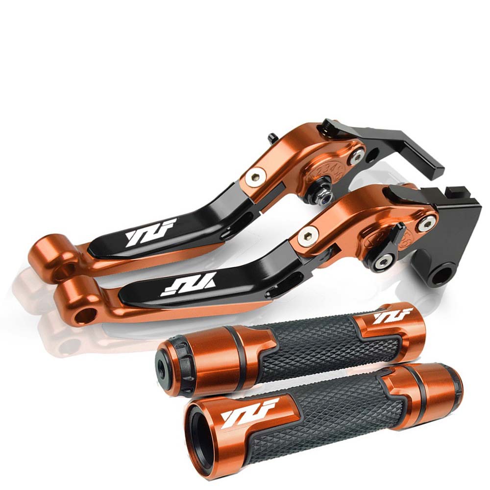 Motorcycle modified brake clutch handle horn pull rod hand handle set CNC suitable for yzf-r6 YZF R6