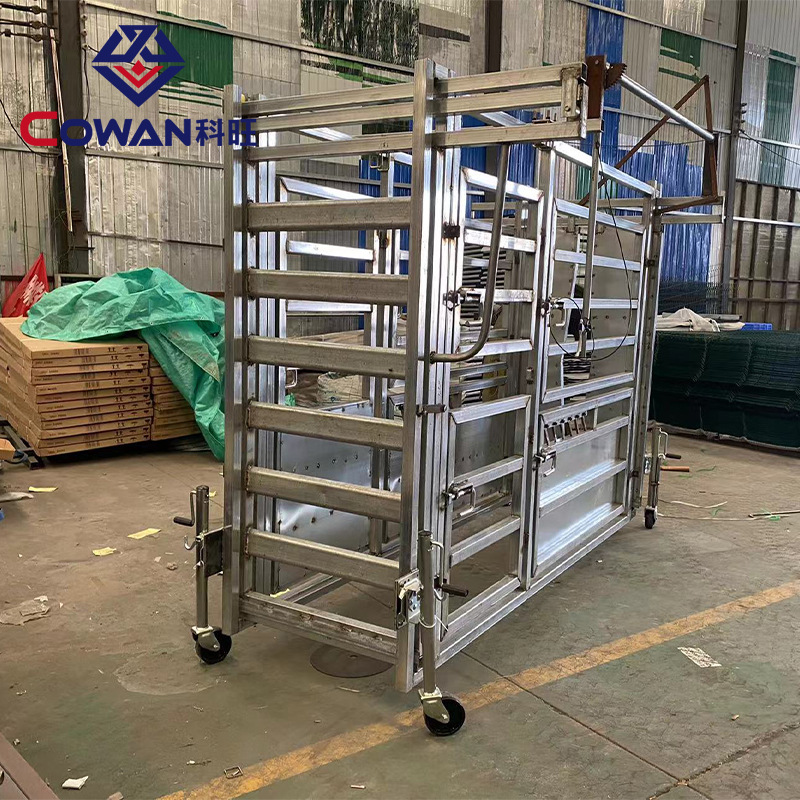 [Marco Niu Baoding] Estante fijo grande de granja de ganado Equipo integrado de inspección y pesaje de prevención de epidemias de ganado Marco Baoding