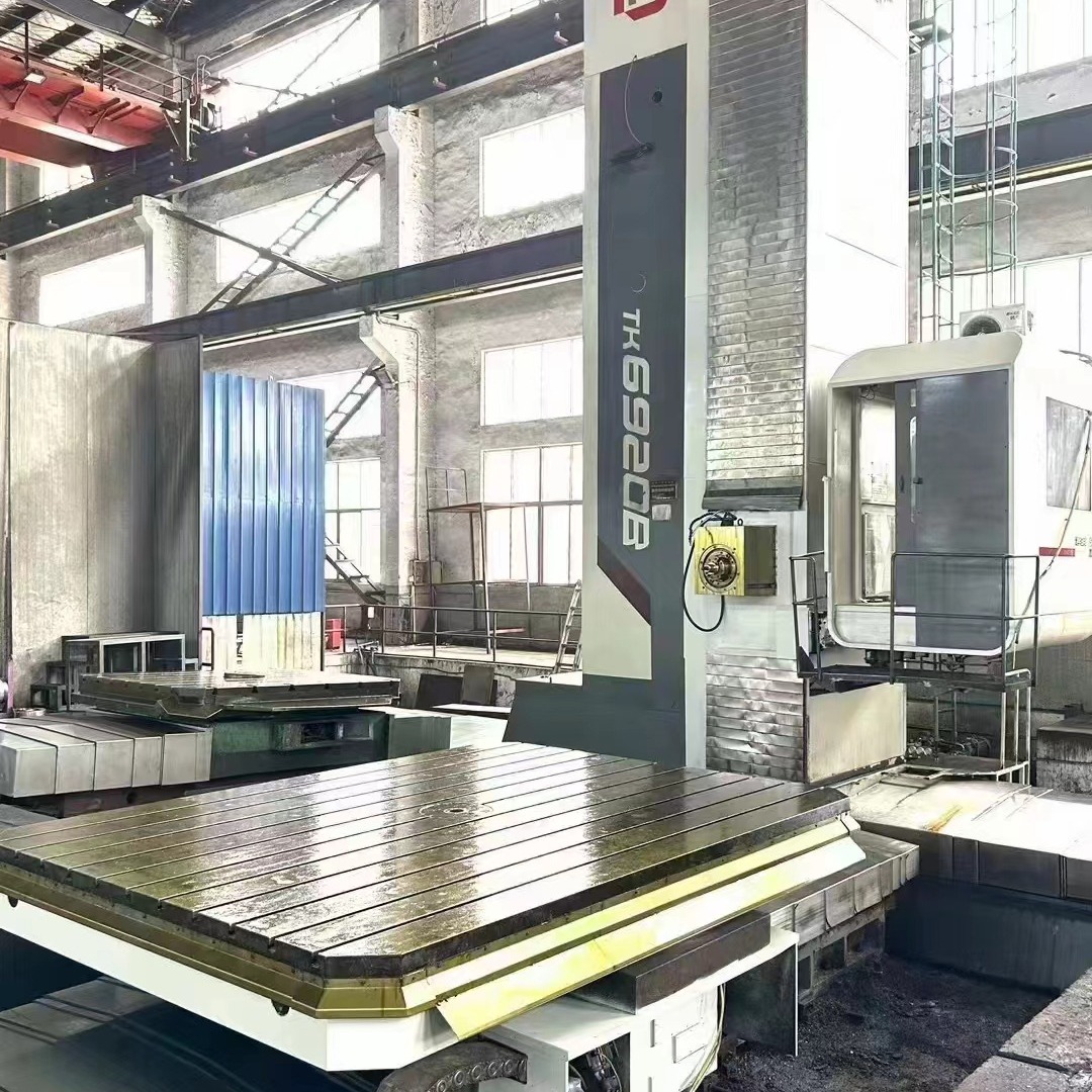 处理二手沈机TK6920B-100x50数控落地镗铣床主轴行程10米承重:60T