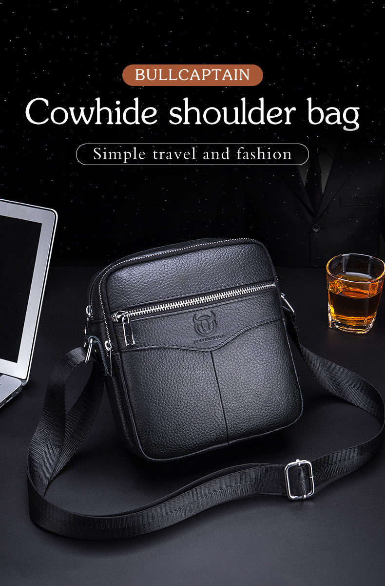 Mini Crossbody Shoulder Bag - Black