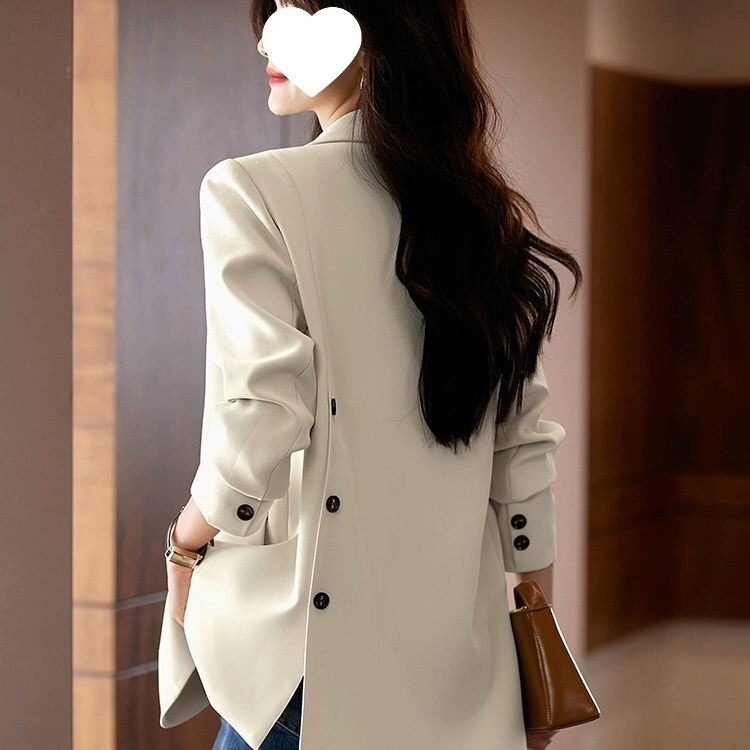 High-End Women's Blazer 2026 Spring and Autumn New Style Niche Elegant Casual Versatile Petite Suit Jacket