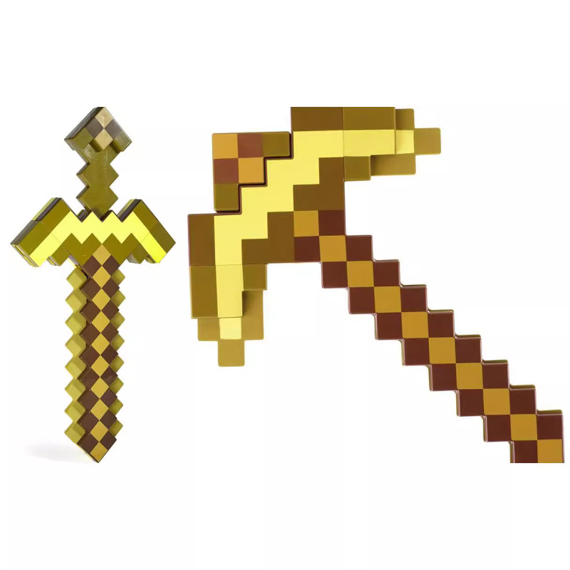 Minecraft おもちゃの剣とピックツール 2-in-1 変身武器モデル Amazon ベストセラーギフト|undefined