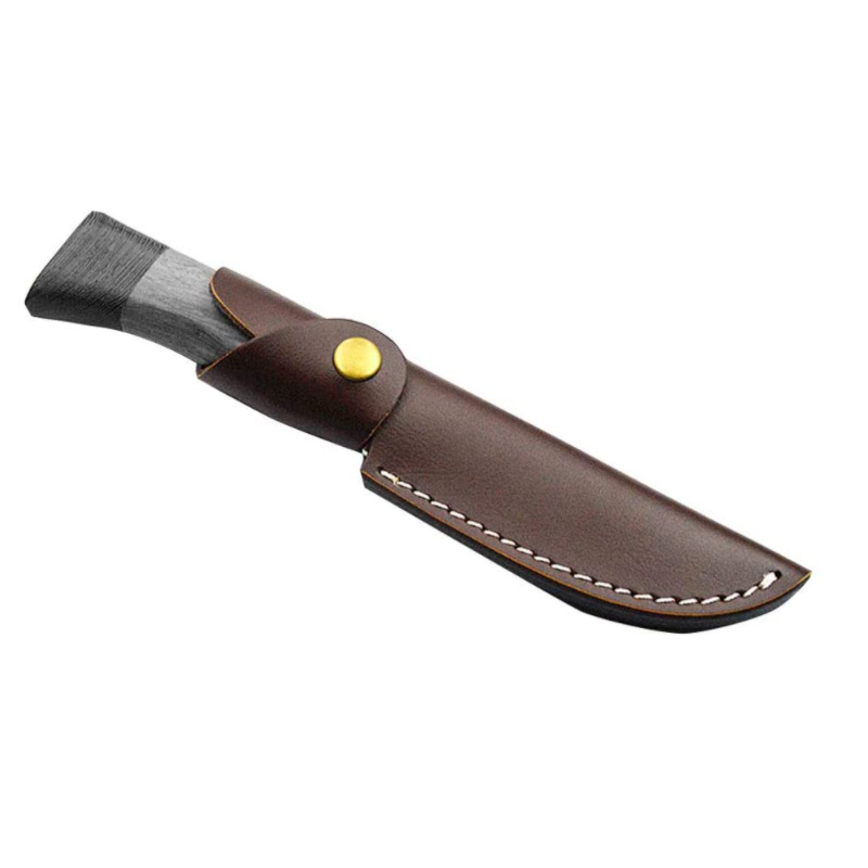 复古牛皮刀套 户外露营便携刀子保护套 家用水果刀皮套