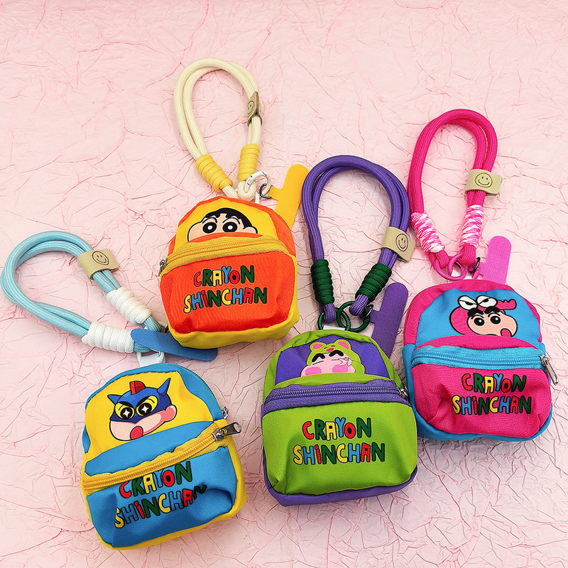 New dopamine orange small new bag mobile phone lanyard change bluetooth storage bag anti-lost portable wristband universal