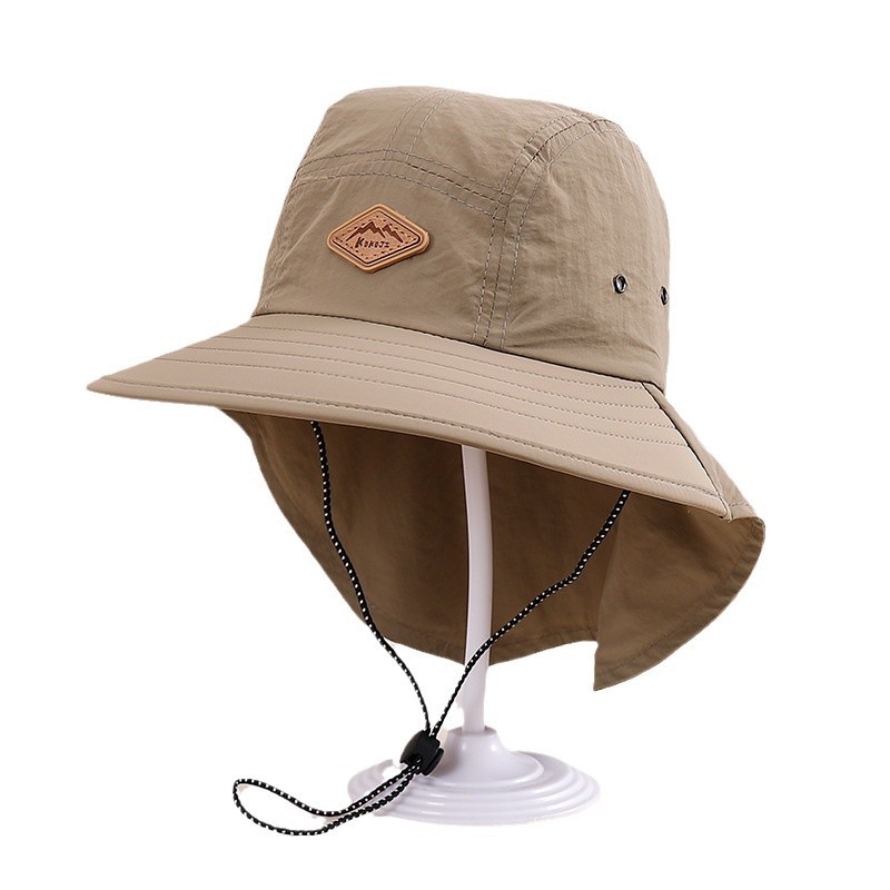 2-5 Sombrero infantil primavera / otoño delgado bebé verano sombrero de sombrero de abrigo solar bebé al aire libre secado rápido