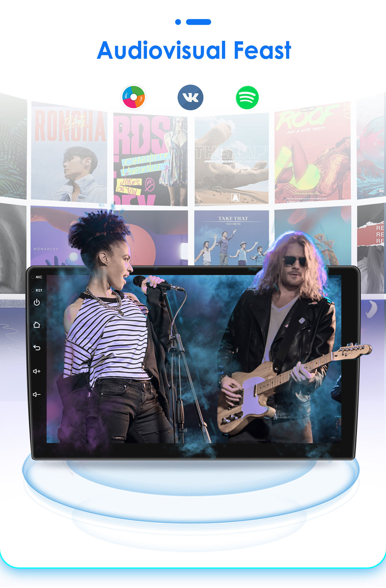 9inch Large Screen Suitable for 12-15 Fiat Panda Car Android Navigation Gps Navigator All-In-One Mp5