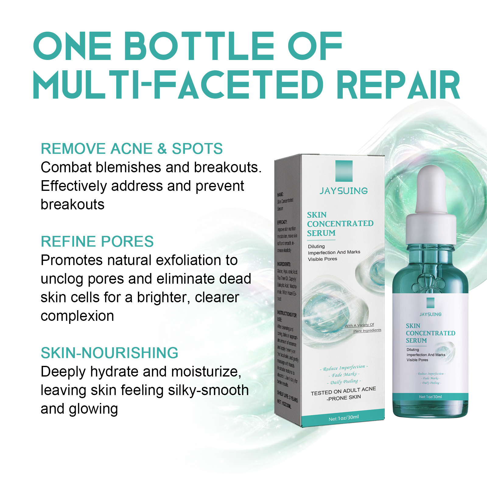 Jayswing Concentrated to Lighten Marks, Relieve Skin, Remove Acne, Control Oil, and Close Mouth Acne essence_voghion.com