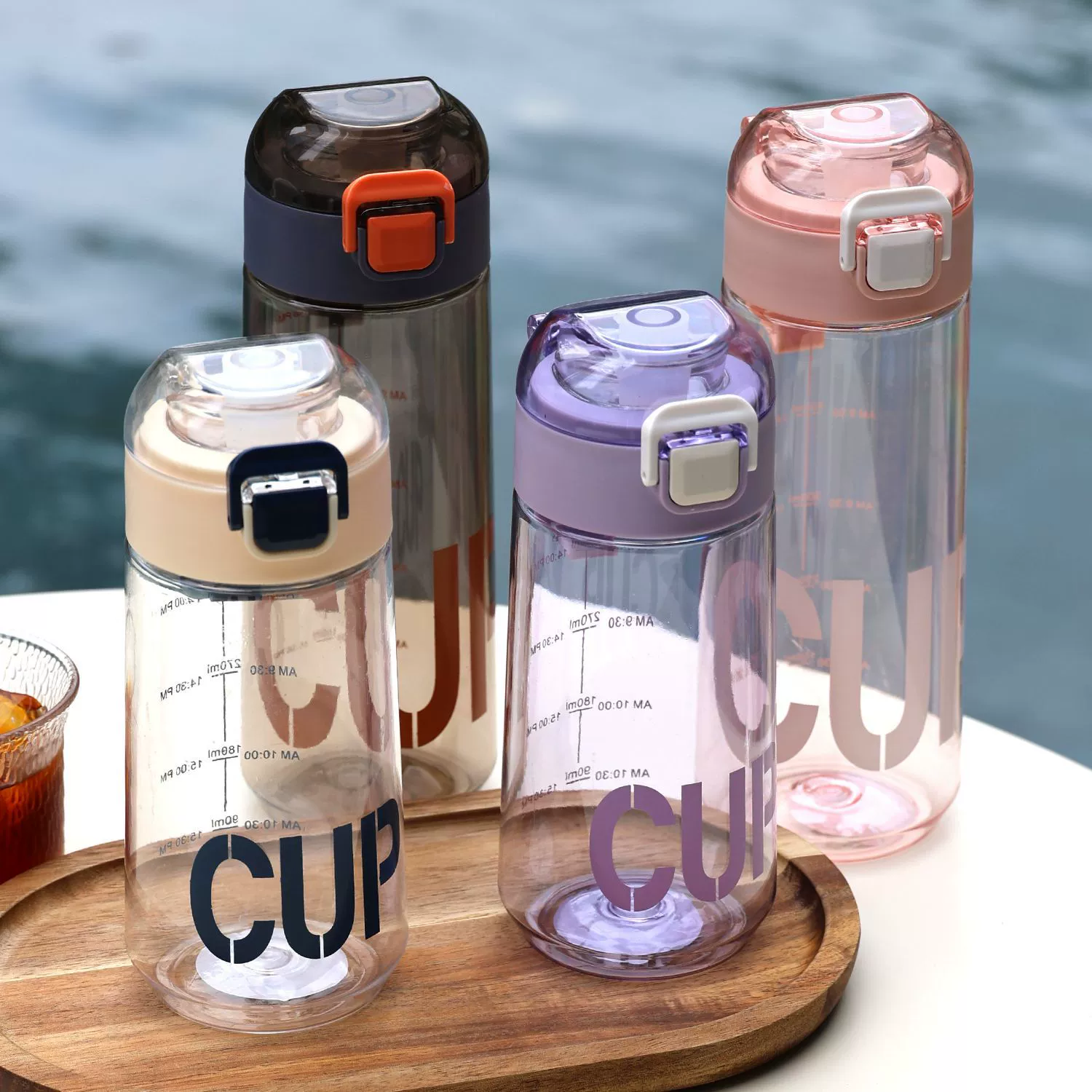 Plastic Water Bottle for Elementary School Students, High-Quality, 500ml & 630ml