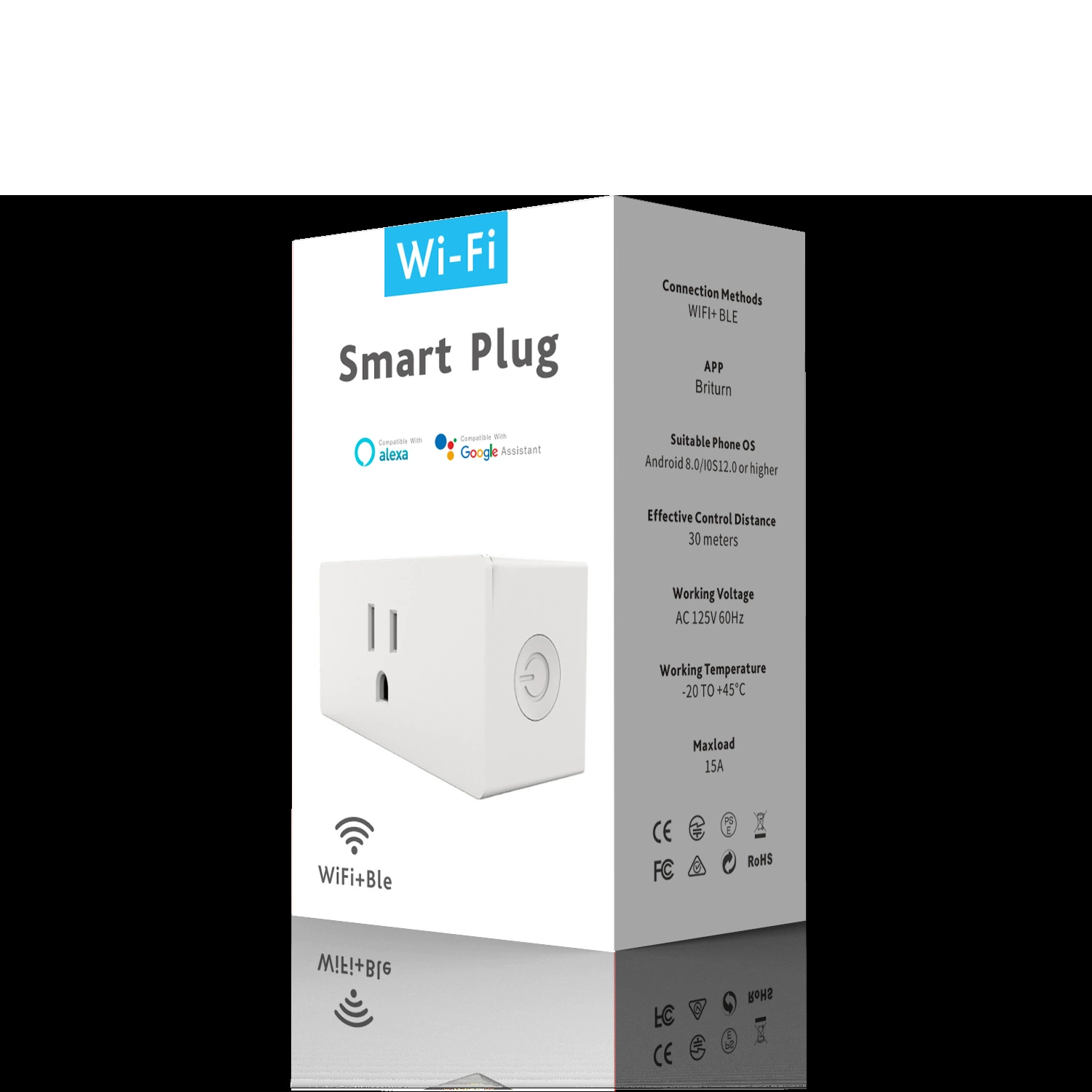 WiFi Bluetooth розетка APP удалённый доступ Alexa голос тайминг задержка цикла переключатель 15А квадратная американская розетка