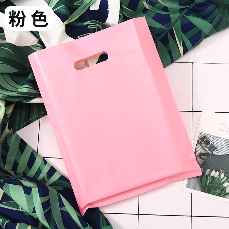 Bolsas de plástico con impresión de logotipo personalizado, bolsas de regalo para compras en centros comerciales, bolsas de cuatro dedos para ropa, zapatos y calcetines para hombre y mujer